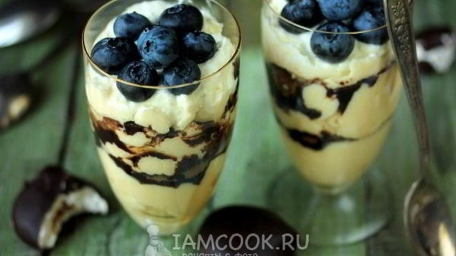 Рецепт Творожного десерта с Несквиком