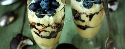 Шаг 9: творожного десерта с несквиком