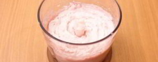 Шаг 1: творожного десерта с шоколадом и черешней