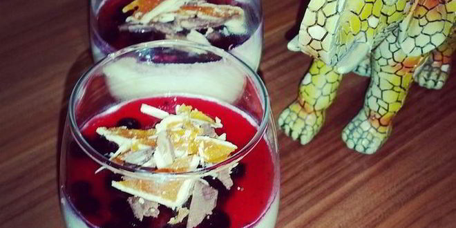 Рецепт ванильной панны-котты с фруктовым желе