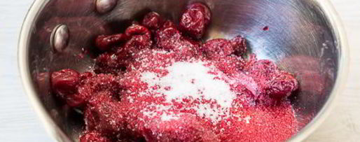 Шаг 2: вишневого йогуртового желе