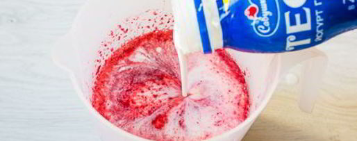 Шаг 5: вишневого йогуртового желе