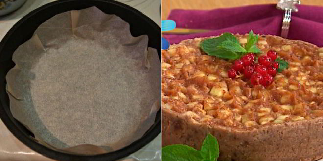 Рецепт яблочного десерта без выпечки