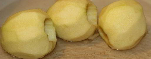 Шаг 5: яблок, запеченных в сметанной заливке