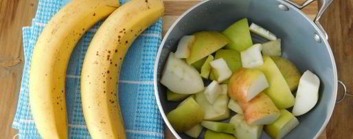 Шаг 3: бананового зефира