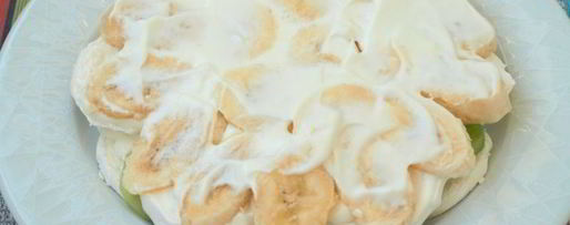 Шаг 3: десерта иза зефиры с фруктами