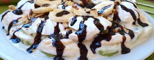 Шаг 5: десерта иза зефиры с фруктами