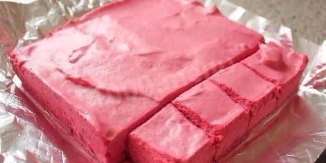 Рецепт малинового зефира из малины