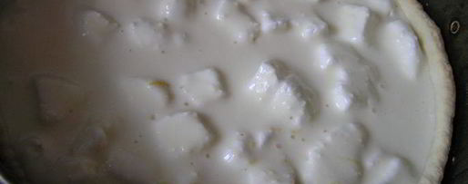 Шаг 6: праздничной творожно-лимонная кростата с зефиром