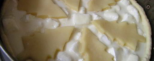 Шаг 8: праздничной творожно-лимонная кростата с зефиром