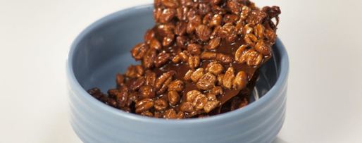 Шаг 2: топленого маршмеллоу с воздушной пшеницей