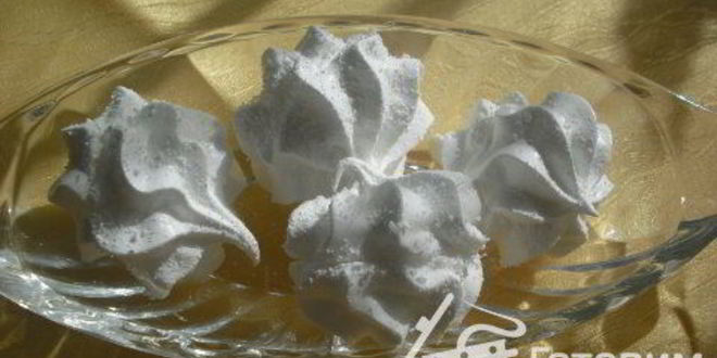 Рецепт зефира на белках