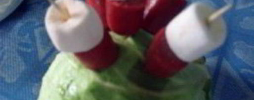 Шаг 3: зефира с сосисками