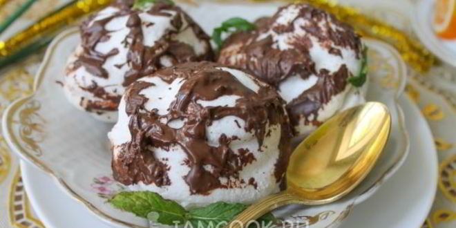 Рецепт зефира в шоколаде