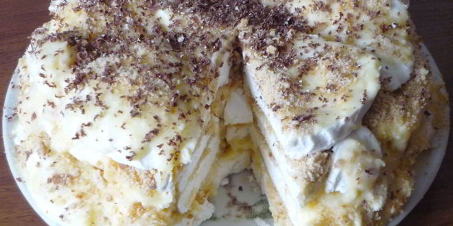 Рецепт зефирного торта