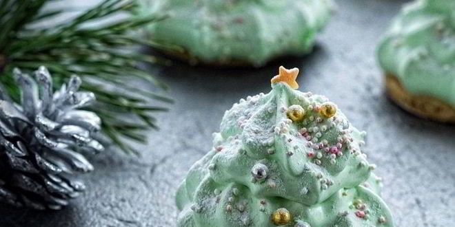 Рецепт зефирных елочек