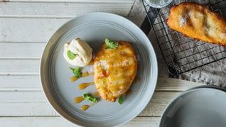 Рецепт Жареного в кляре дуриан