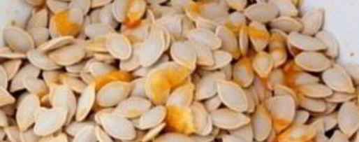 Шаг 3: жареных тыквенных семечек