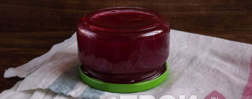 Шаг 8: желе из красной смородины