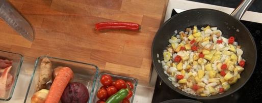 Шаг 5: азу из говядины с соленой черемшой