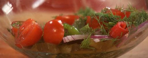 Шаг 7: азу из говядины с соленой черемшой