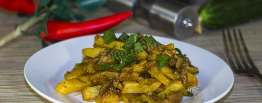 Шаг 18: азу из говядины с солеными огурцами