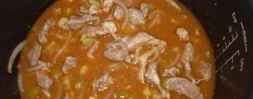 Шаг 2: азу из говядины в мультиварке