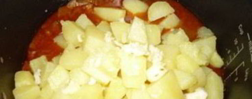 Шаг 3: азу из говядины в мультиварке