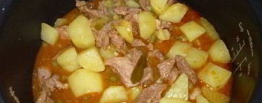 Шаг 4: азу из говядины в мультиварке