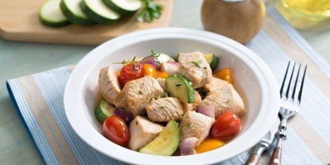 Рецепт азу из индейки с болгарским перцем в белом вине