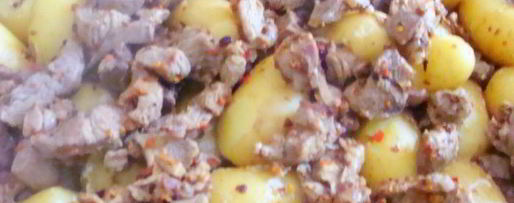 Шаг 5: азу из индейки с запеченным картофелем