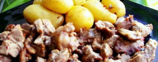 Шаг 6: азу из индейки с запеченным картофелем