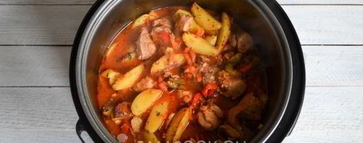 Шаг 19: азу из индейки в мультиварке