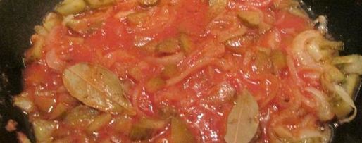 Шаг 3: азу из кальмаров