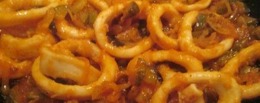 Шаг 4: азу из кальмаров