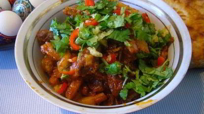 Рецепт Азу из конины по-татарски