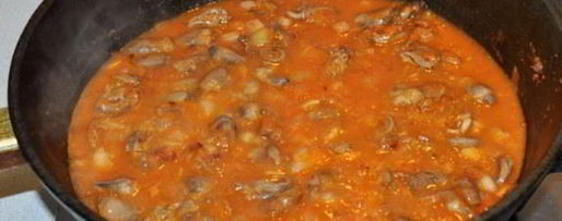 Шаг 2: азу из куриных потрошков