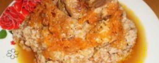 Шаг 7: азу из свинины с подливкой