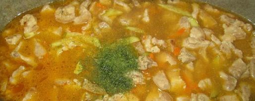 Шаг 5: азу из свинины с солеными огурцами