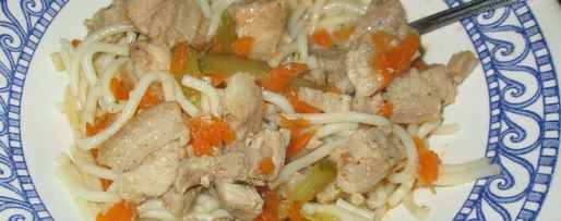 Шаг 7: азу из свинины с солеными огурцами