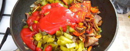 Шаг 3: азу из телятины