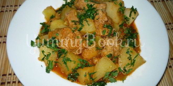 Рецепт азу по-домашнему из мультиварки