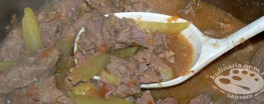 Шаг 100: азу по московски