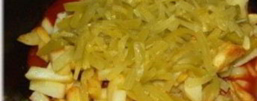 Шаг 3: азу по-татарски с говядиной