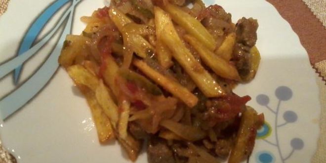 Рецепт азу по-татарски с картофелем