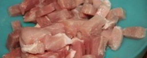 Шаг 1: азу по-татарски со свининой