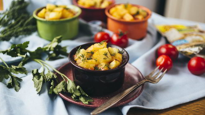 Рецепт Азу по-татарски в горшочках