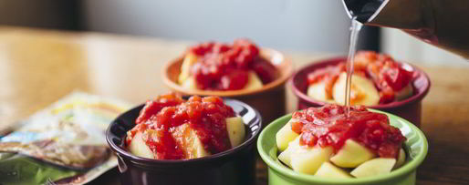 Шаг 6: азу по-татарски в горшочках