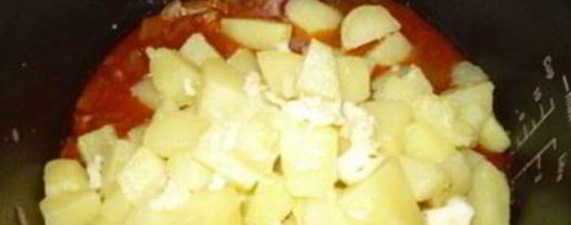 Шаг 3: азу с картошкой в мультиварке