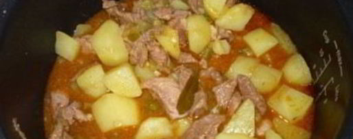 Шаг 4: азу с картошкой в мультиварке